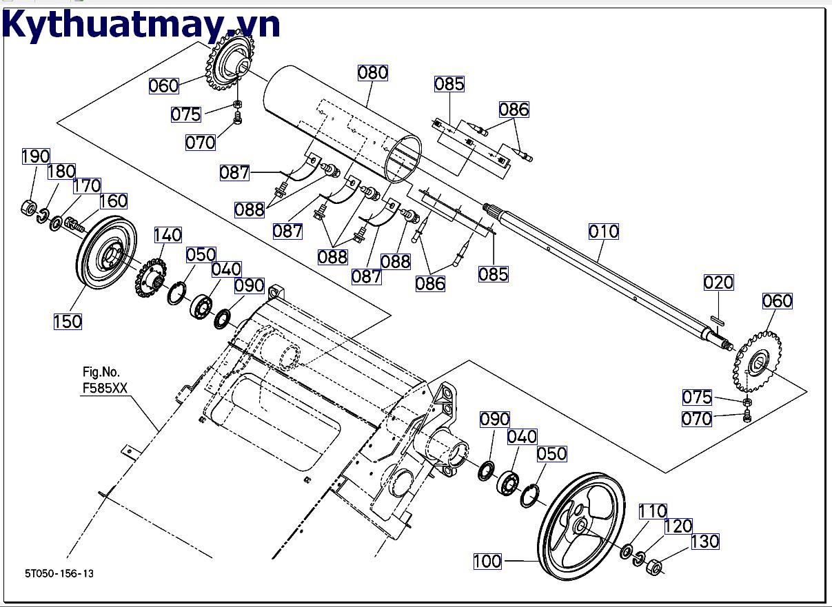 Trục truyền động ống dẫn >=VN13682